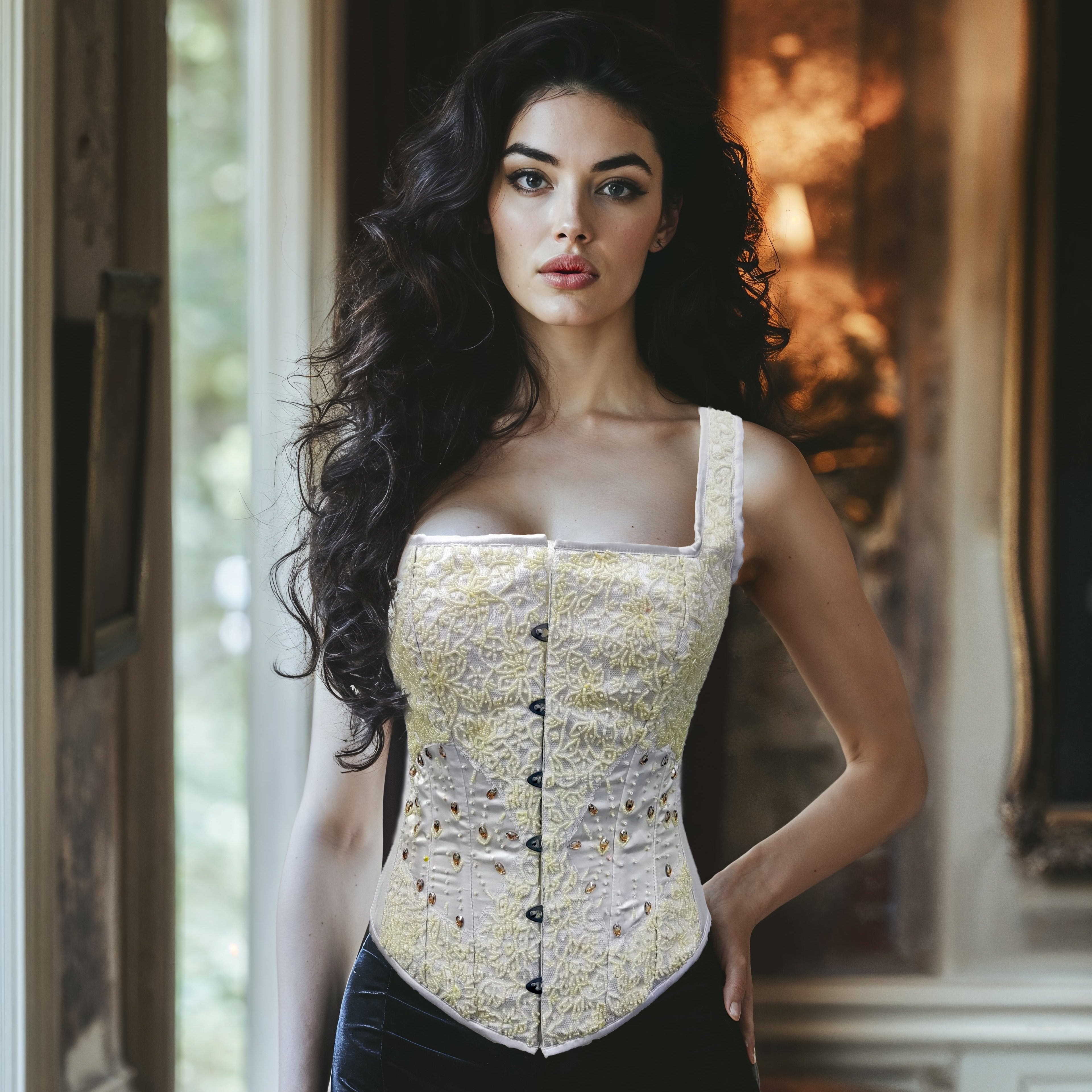 Attention, all fashion enthusiasts! 
Pre-order any of these modern style handmade overlay beads waistline premium fashion corset.
Pre- Order Now until November 01, 2Modern Queen Corset