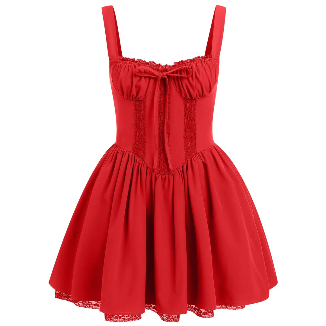 Women Summer Corset Mini Dress