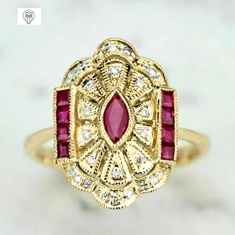 Victorian  Luxury Era Ring