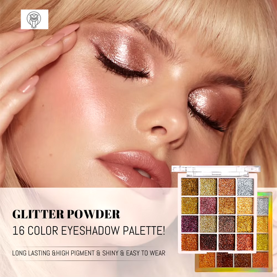 High Glitter Eyeshadow Fashion Palette