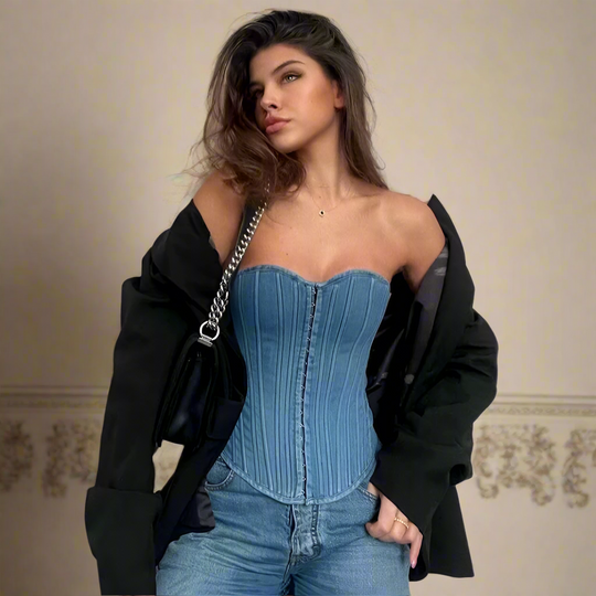 Stretchy Jeans Waistline Corset