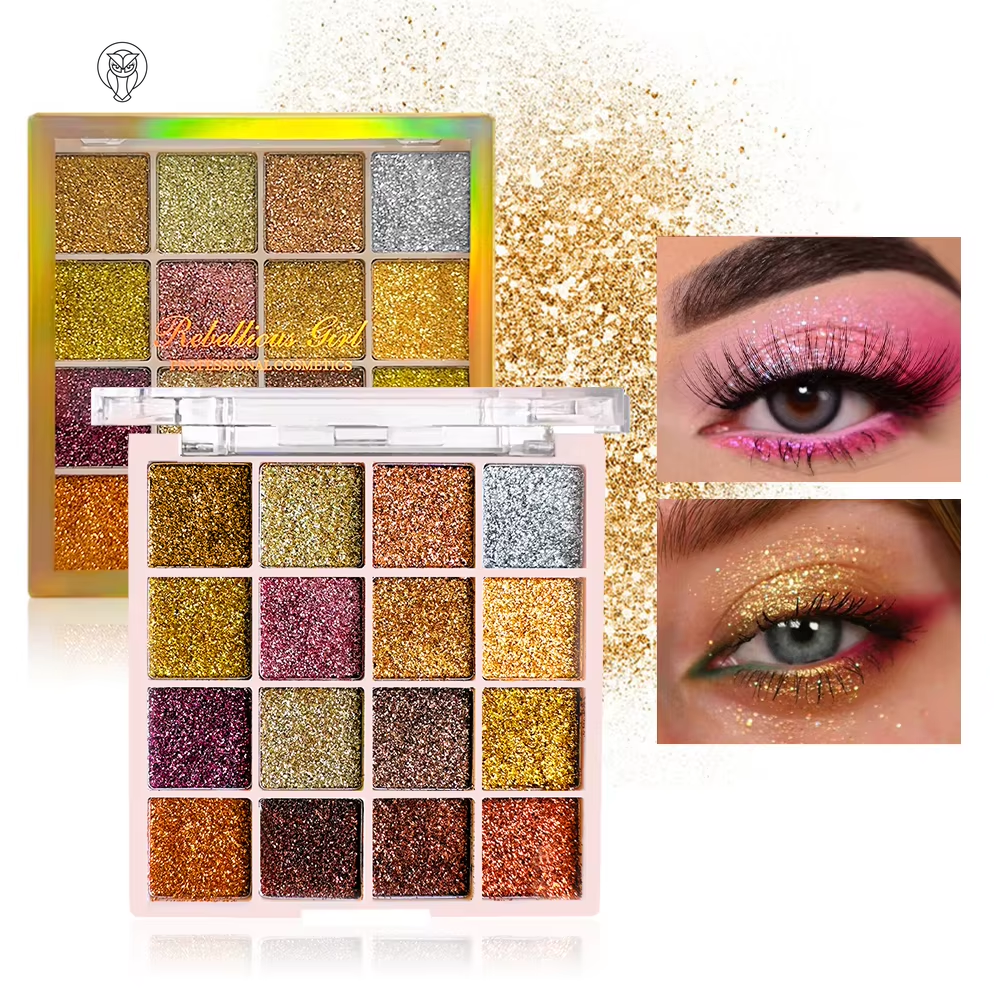 High Glitter Eyeshadow Fashion Palette