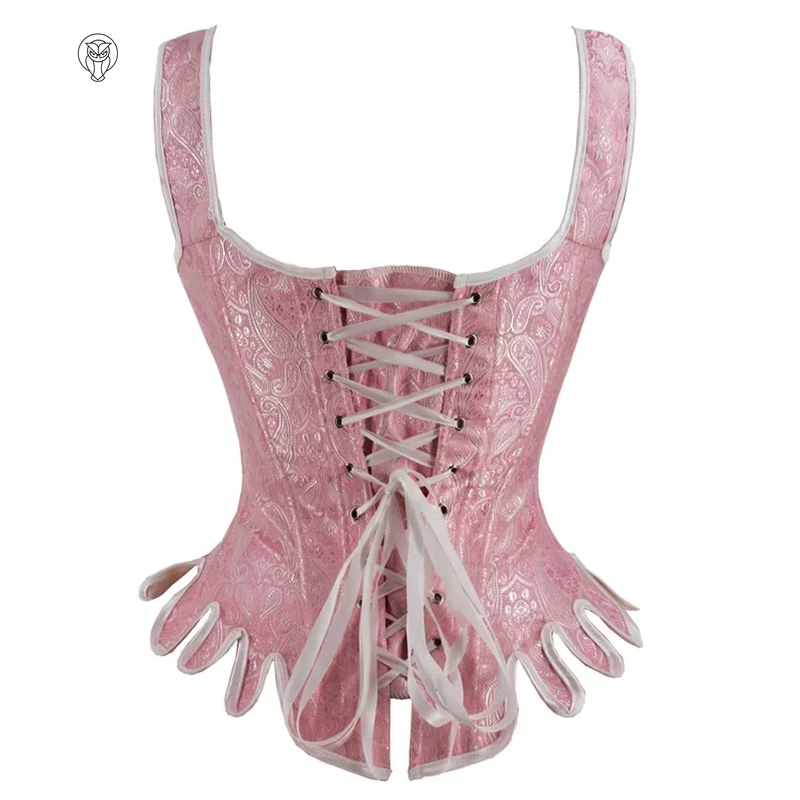 Pink Vintage Vest Corset