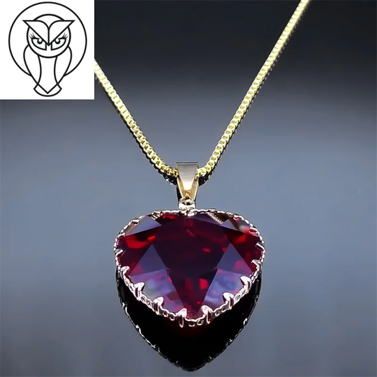 Victorian  Elegant Heart Pendant