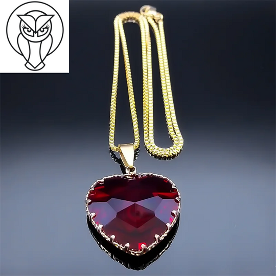 Victorian Elegant Heart Pendant